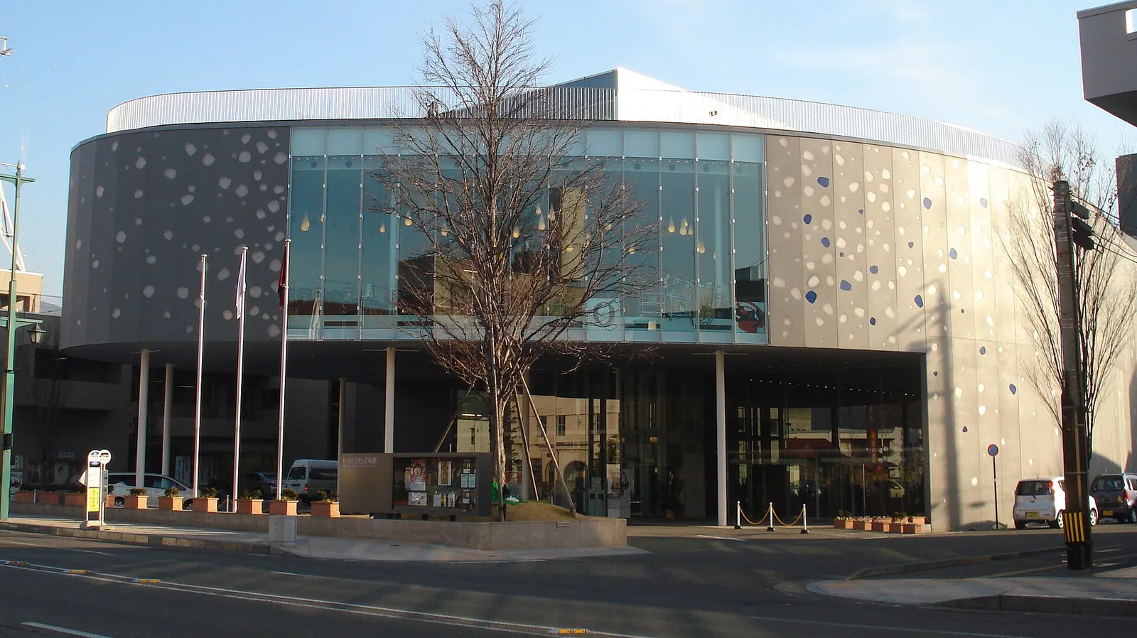 松本市民艺术馆的标志性建筑或景观