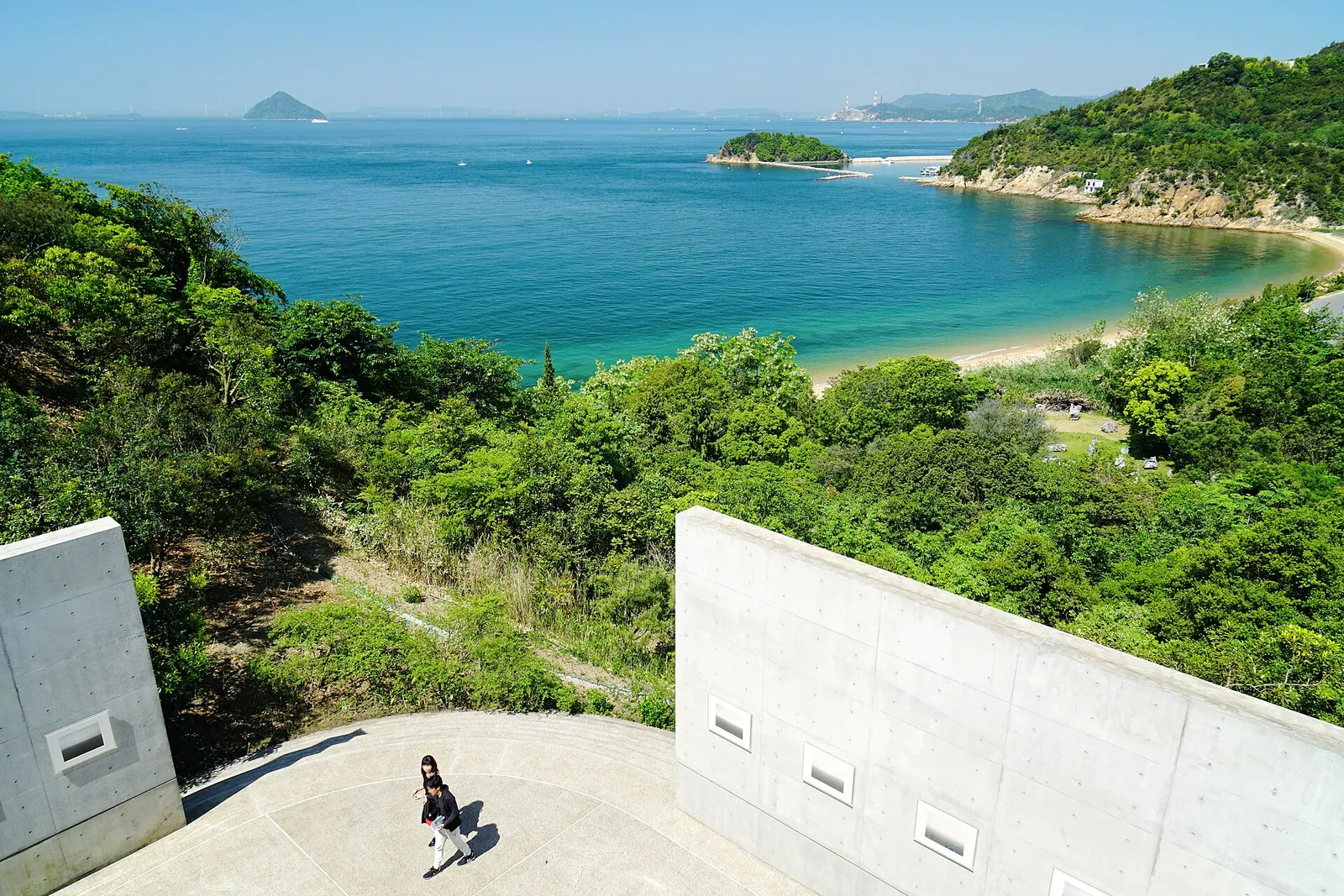 濑户内国际艺术祭区域网络的标志性建筑或景观